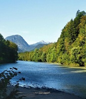 Saalach River Bavaria Germany 17